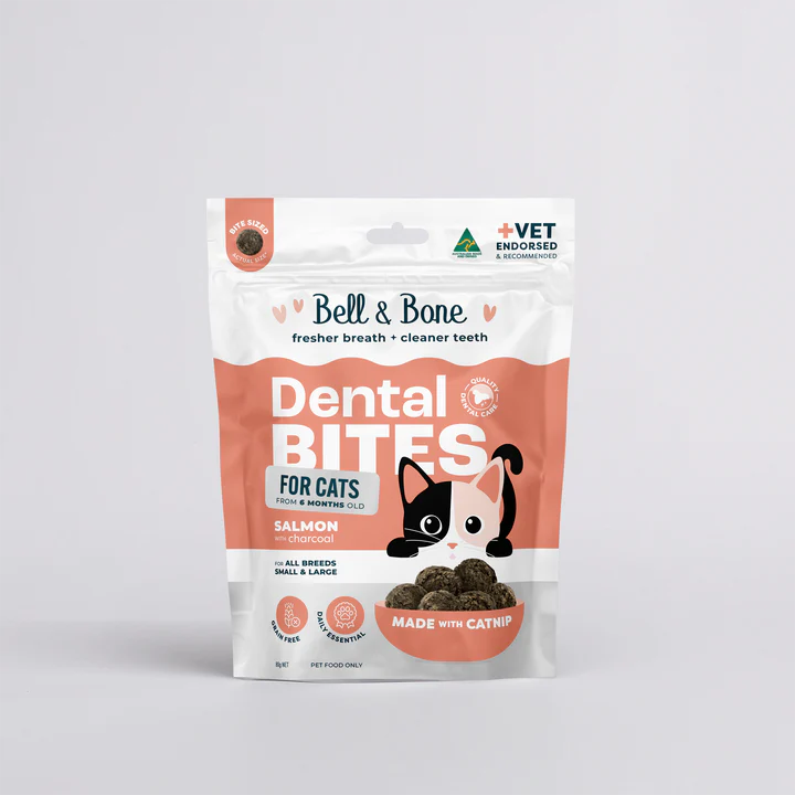 Adult Cat Dental Bites - Salmon with Charcoal