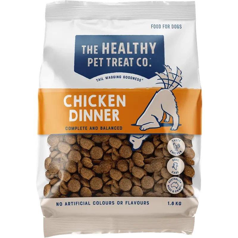 Healthy Pet Treat Co Chicken Dinner Kibble 1.8Kg