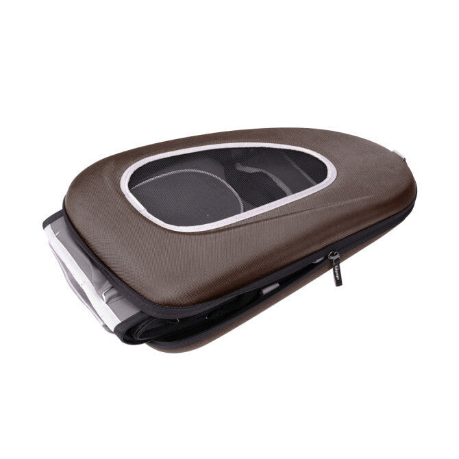 5-in-1 Combo EVA Pet Carrier/Pram/Stroller - Chocolate