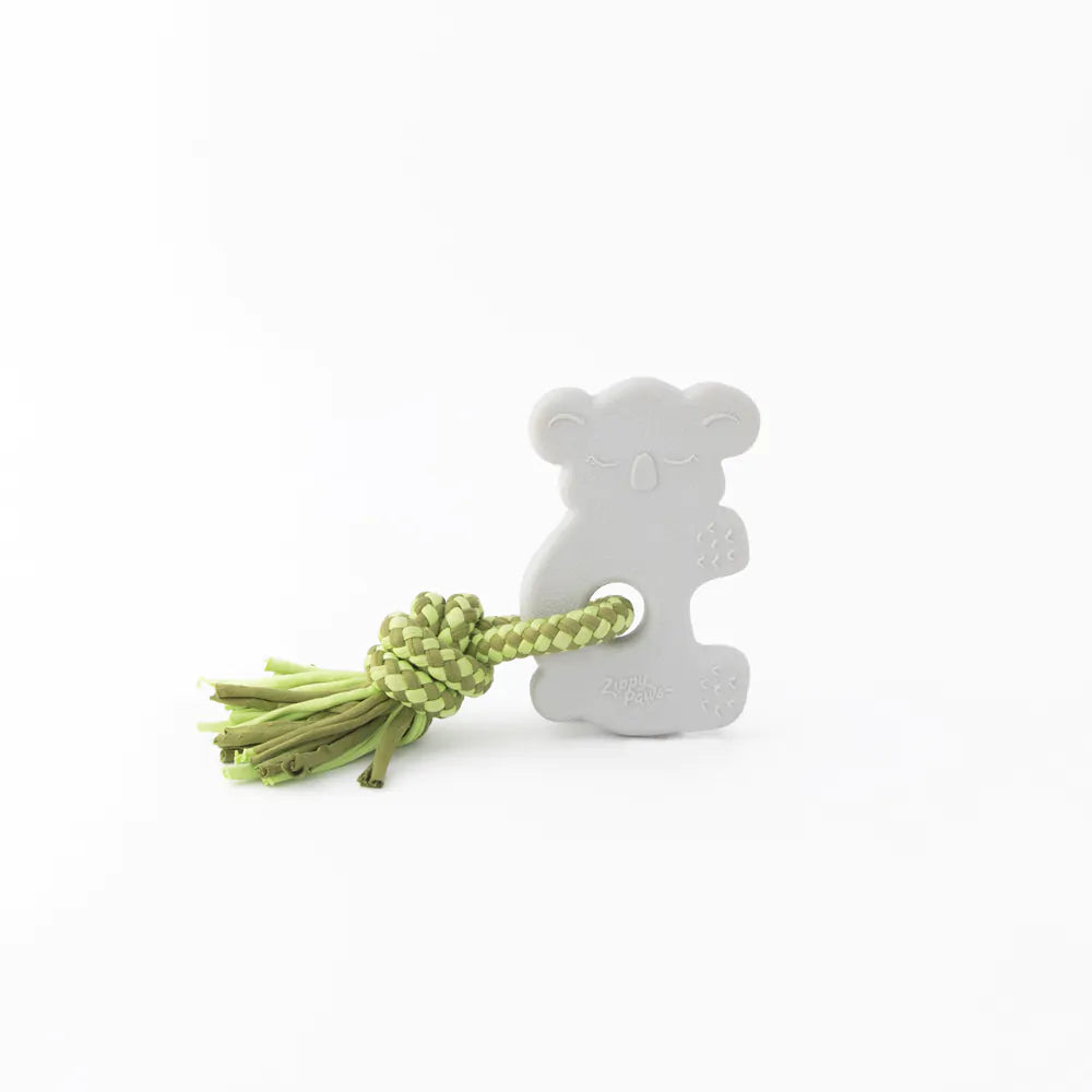 Zippy Paws ZippyTuff Teetherz Dog Toy for Puppies - Kona the Koala