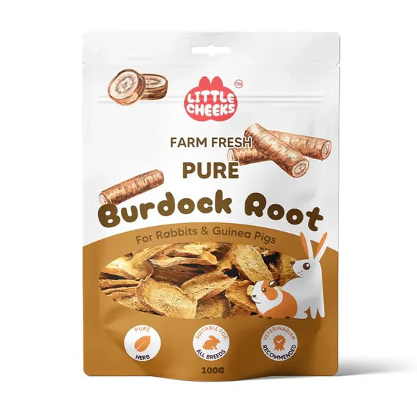 Farm Fresh Pure Burdock Root for Rabbits & Guinea Pigs 100g