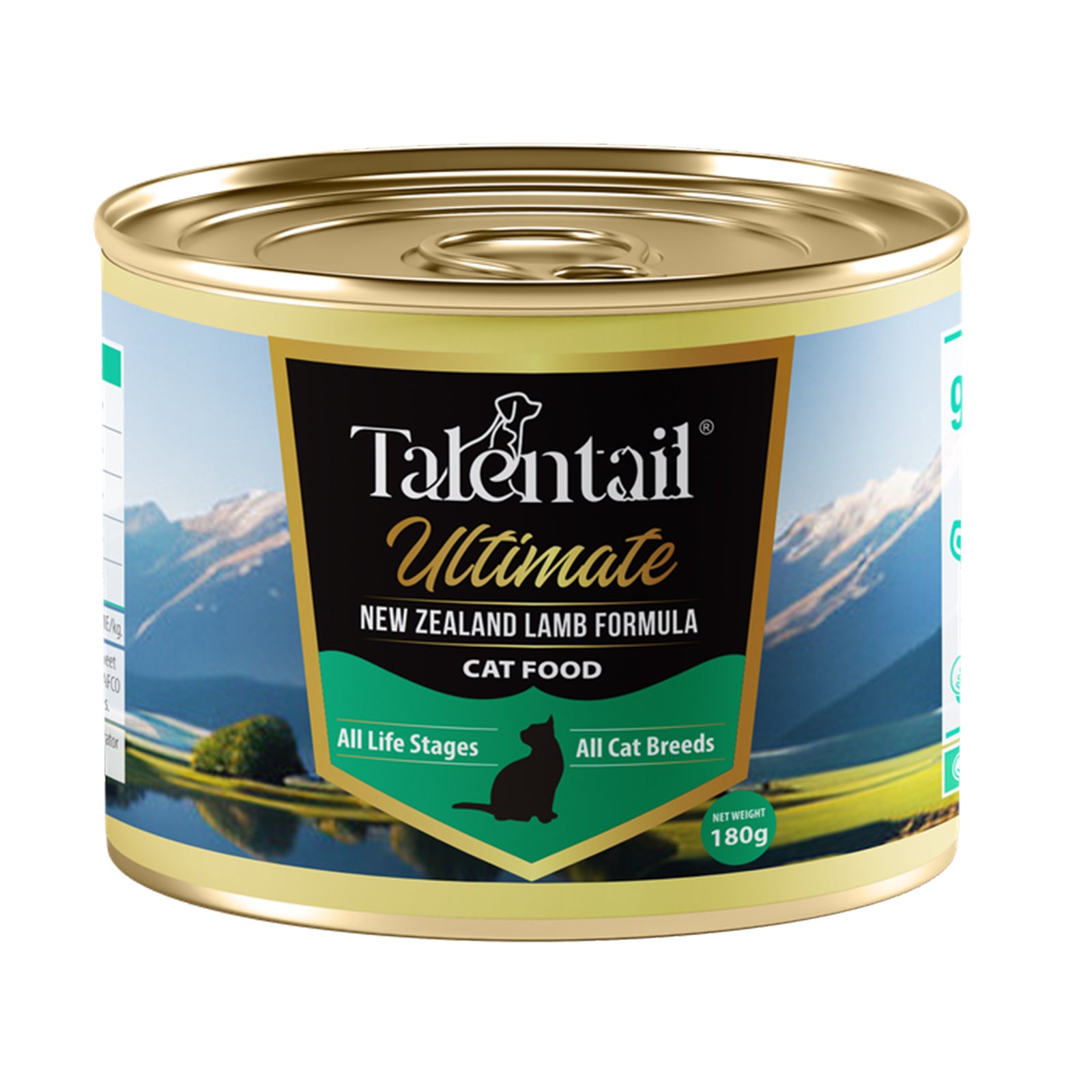 Talentail Ultimate New Zealand Lamb Formula Grain Free All Life Stages Canned Wet Cat Food 180g x 12
