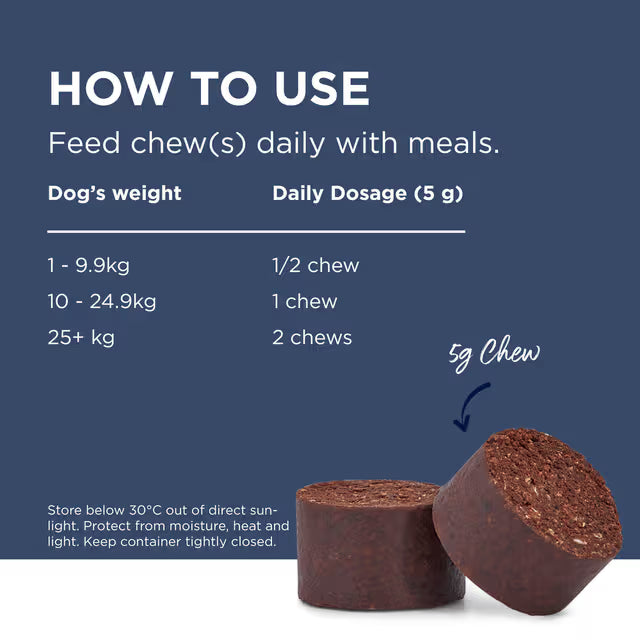 PAW Osteocare Joint Health Chews 300g/500g-300g - 60 Chews