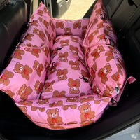 Deluxe Travel Car Bed: Teddies