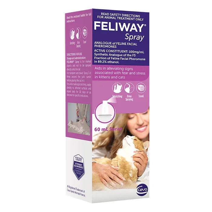Feliway Pheromone Spray for Cats 60ml