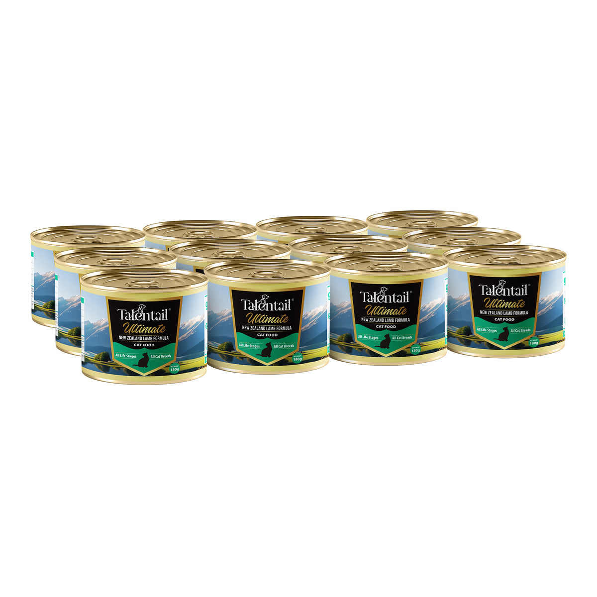 Talentail Ultimate New Zealand Lamb Formula Grain Free All Life Stages Canned Wet Cat Food 180g x 12