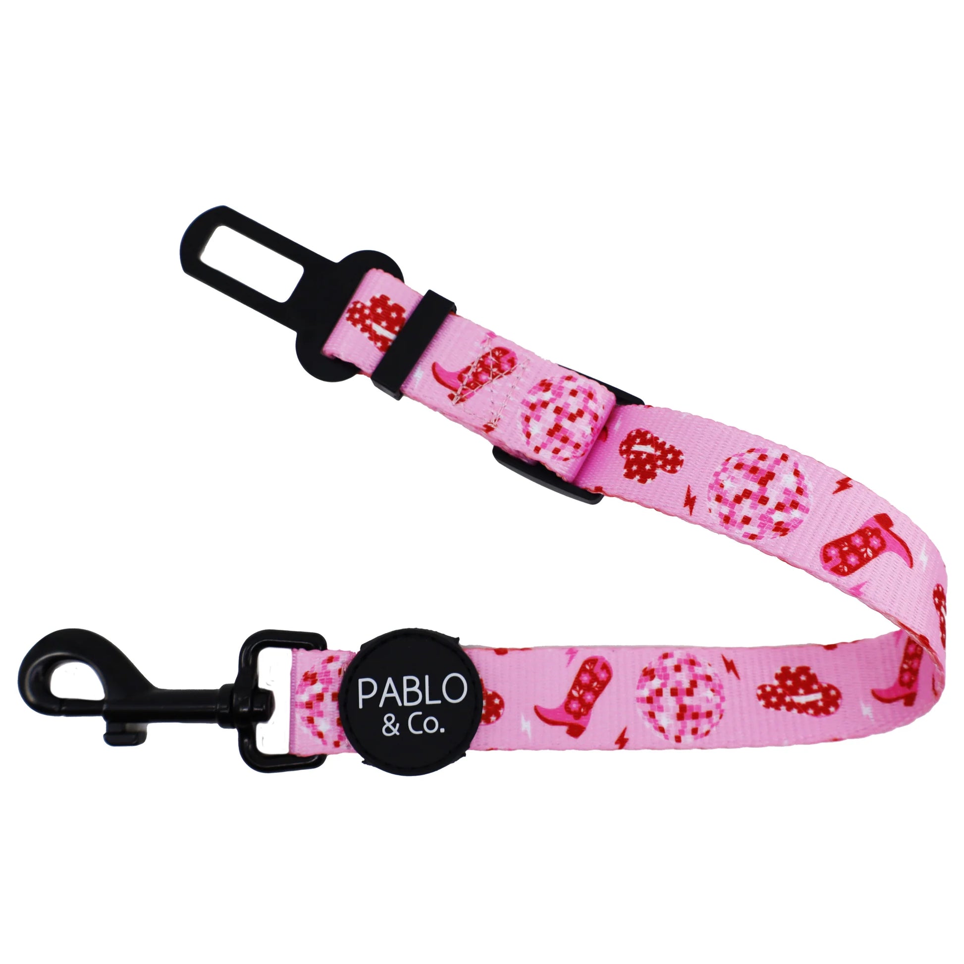 Adjustable Car Restraint Disco Cow Girl