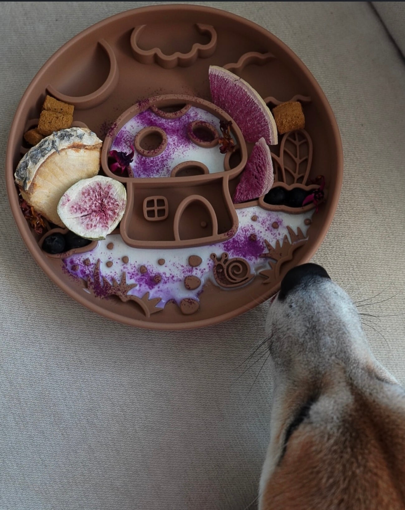 🍄 Mushroom Hill Enrichment Bowl 🍄