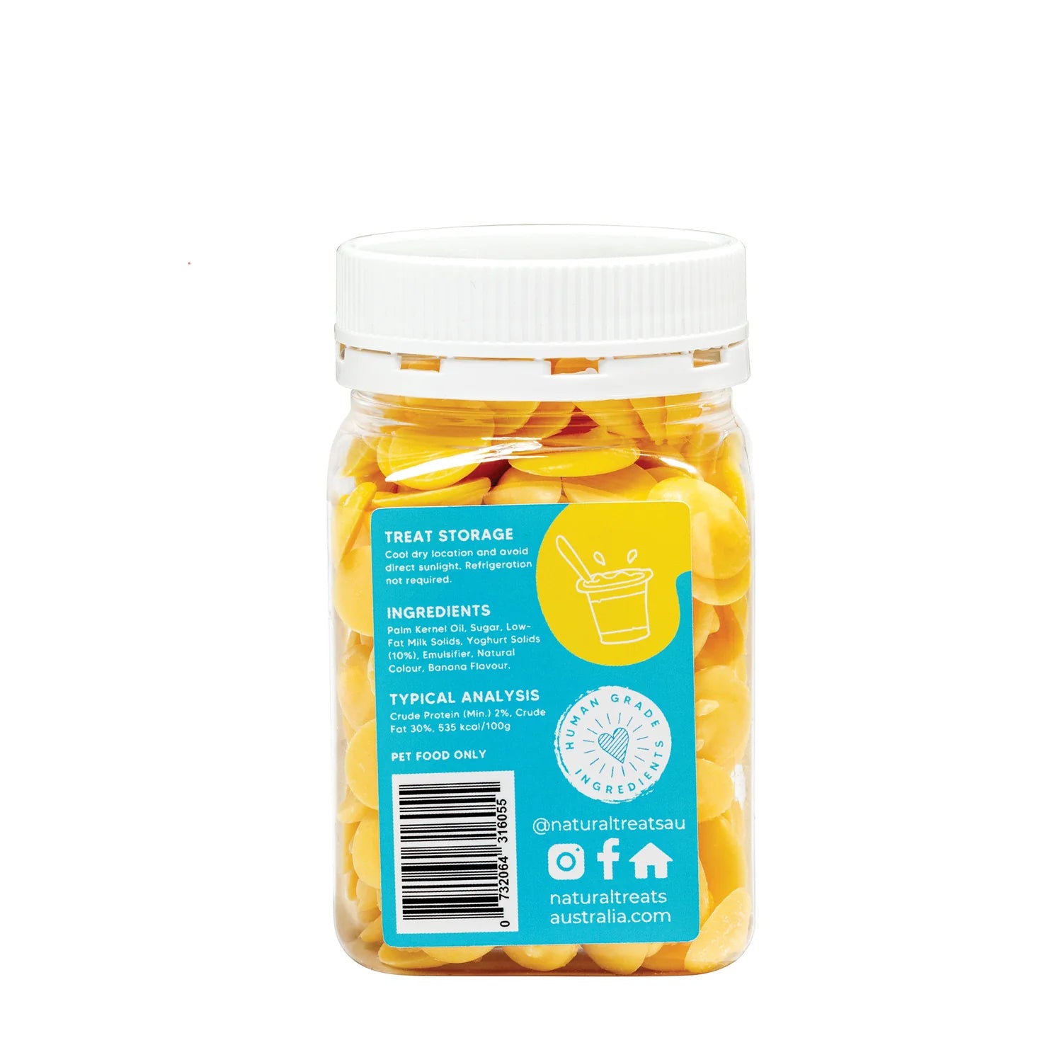 The Pet Project Yoghurt Drops - Banana 250G