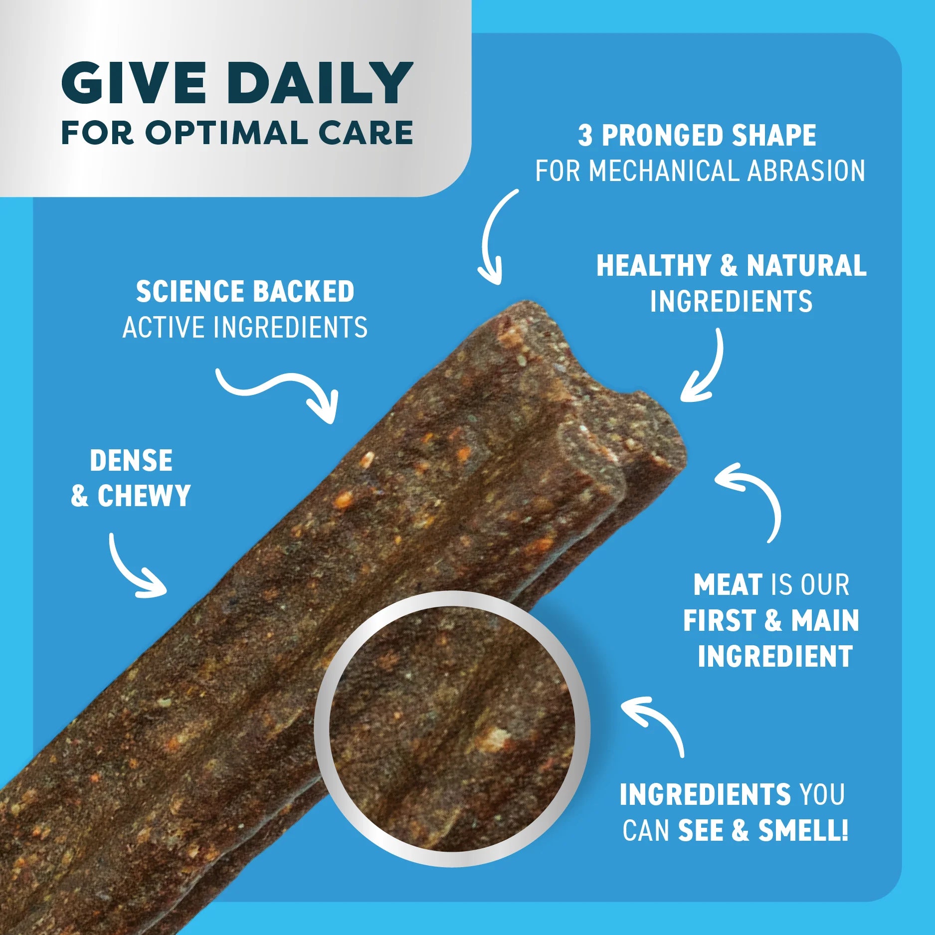 Bell & Bone Dog Dental Sticks Lamb Mint and Manuka Honey