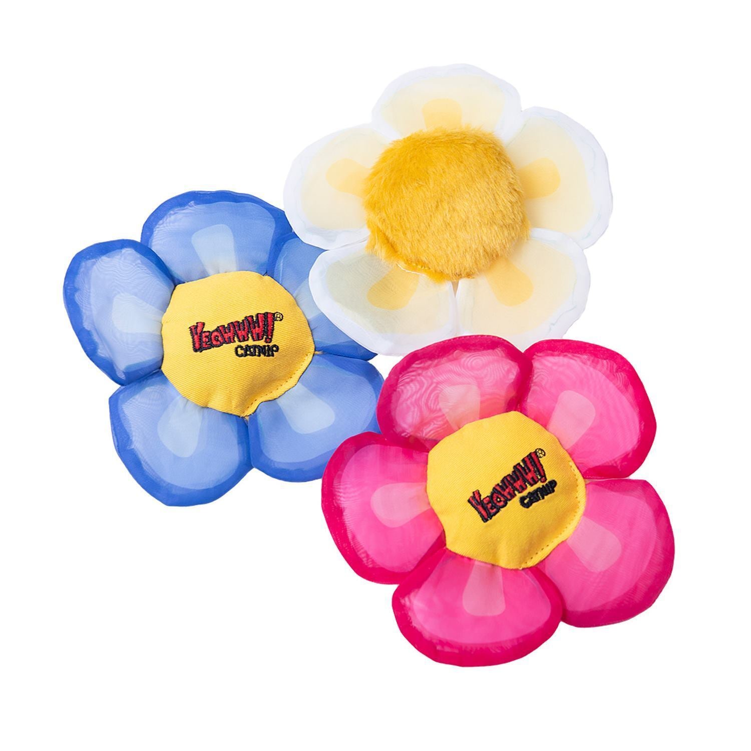 Daisy's Flower Top North American Catnip Filled Cat Toys