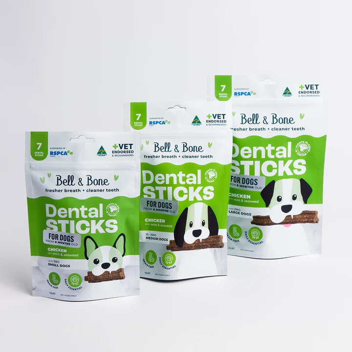 Adult Dog Dental Sticks - Chicken, Mint and Seaweed
