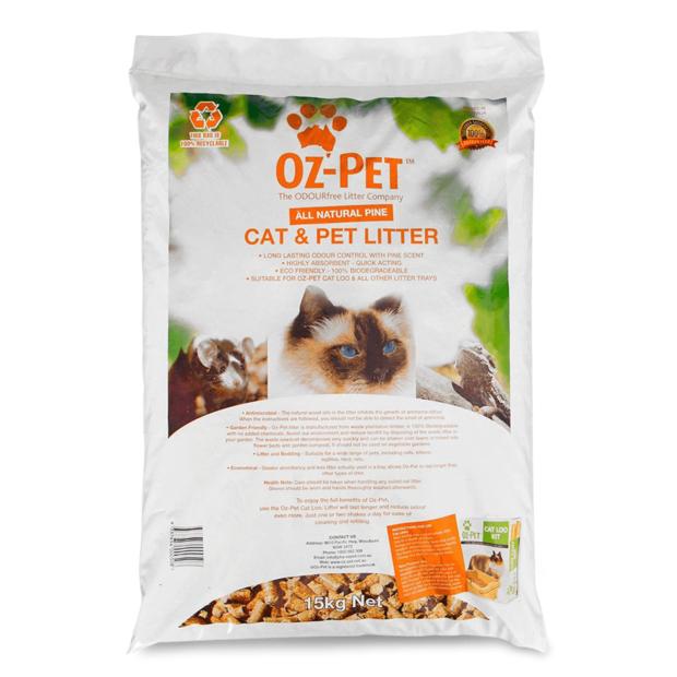 Oz Pet Cat Litter 15kg