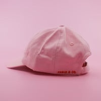 Baby Pink 'Dog Mum' Baseball Cap