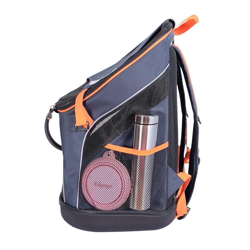 Ibiyaya Ultralight Backpack Pet Carrier - Navy Blue/Pink