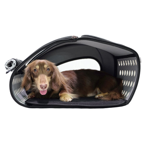 5-in-1 Combo EVA Pet Carrier/Pram/Stroller - Chocolate
