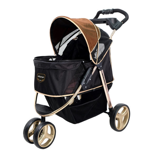 Ibiyaya Monarch Premium Pet Jogger Stroller - Luxury Gold