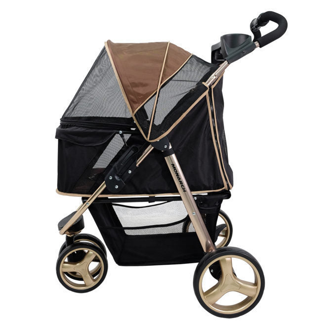 Ibiyaya Monarch Premium Pet Jogger Stroller - Luxury Gold