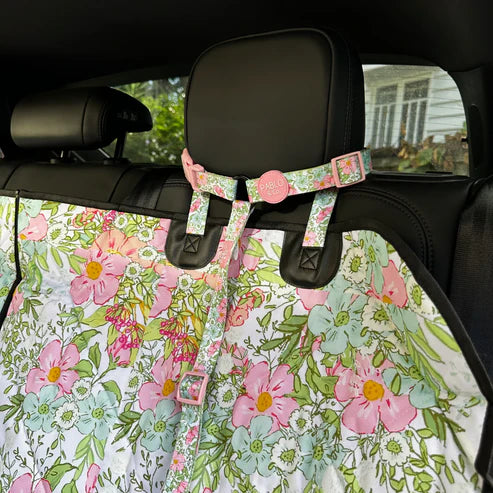 Headrest Car Restraint in Flora & Fern