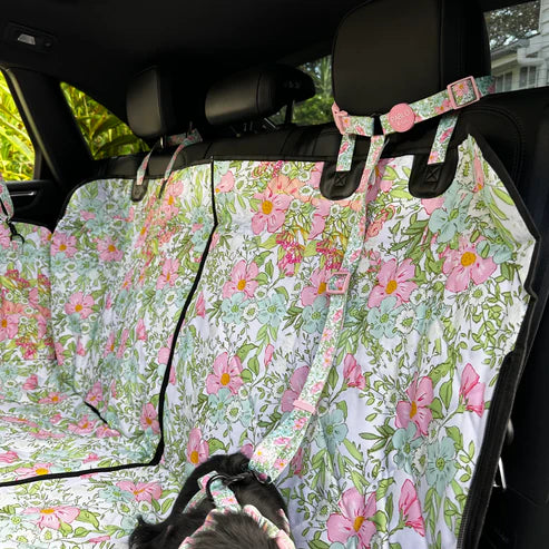 Headrest Car Restraint in Flora & Fern