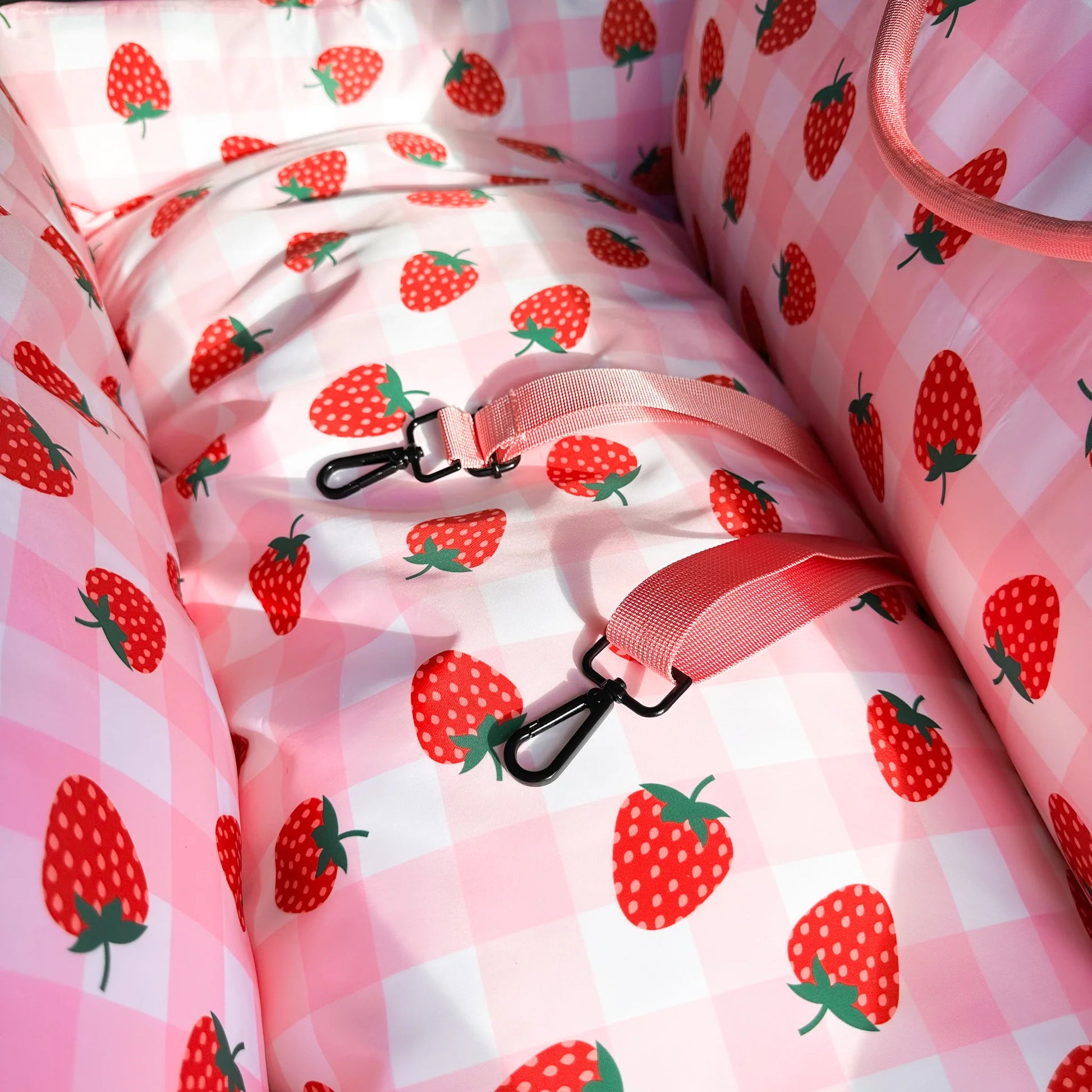 Deluxe Travel Car Bed Strawberry Fields
