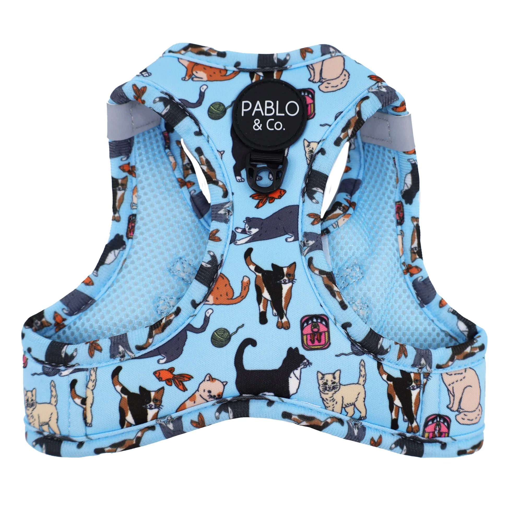 Meow Blue Step In Cat Harness (XS/S)