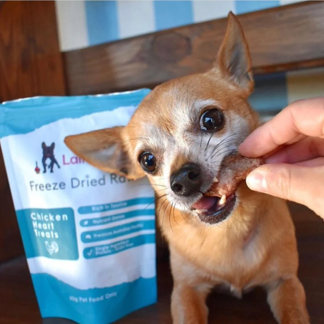 Laila & Me Freeze Dried Raw Chicken Hearts