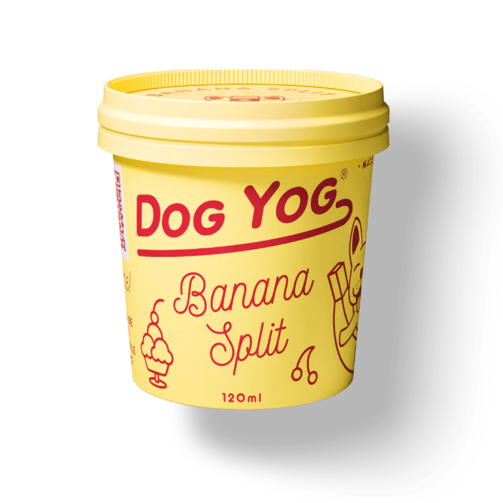 Dog Yog Banana Split Icecream 120ml