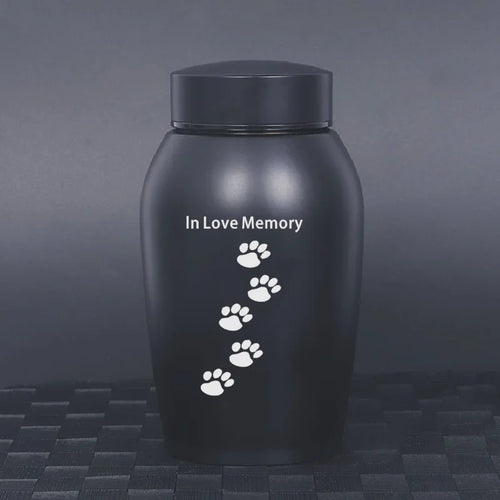 Multi-colored Stainless Steel Dog Urns Dog Cat Bird Mouse Cremation