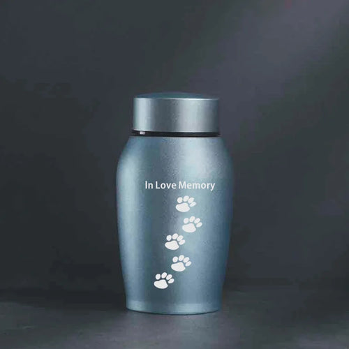 Multi-colored Stainless Steel Dog Urns Dog Cat Bird Mouse Cremation