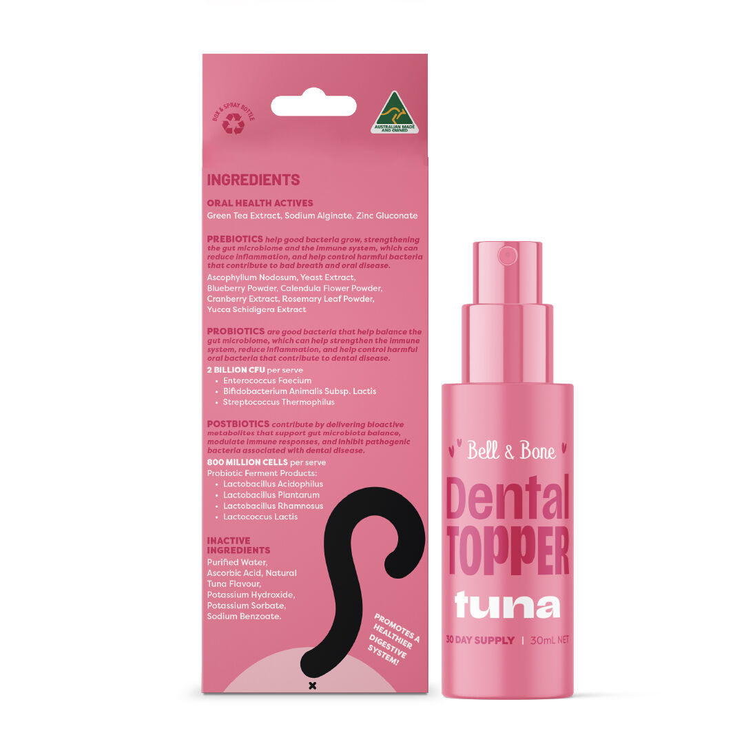 Bell & Bone Cat Dental Topper Tuna 30ml