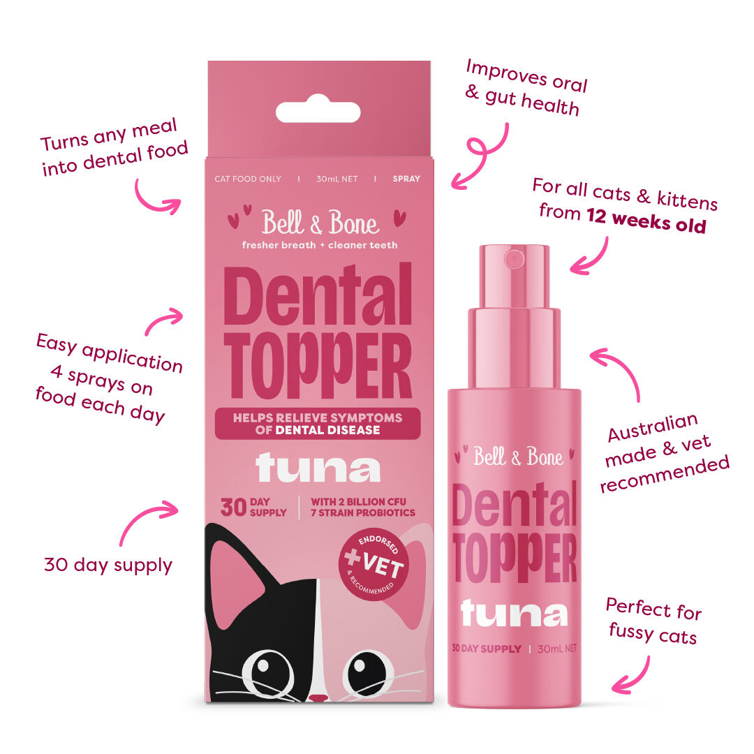 Bell & Bone Cat Dental Topper Tuna 30ml