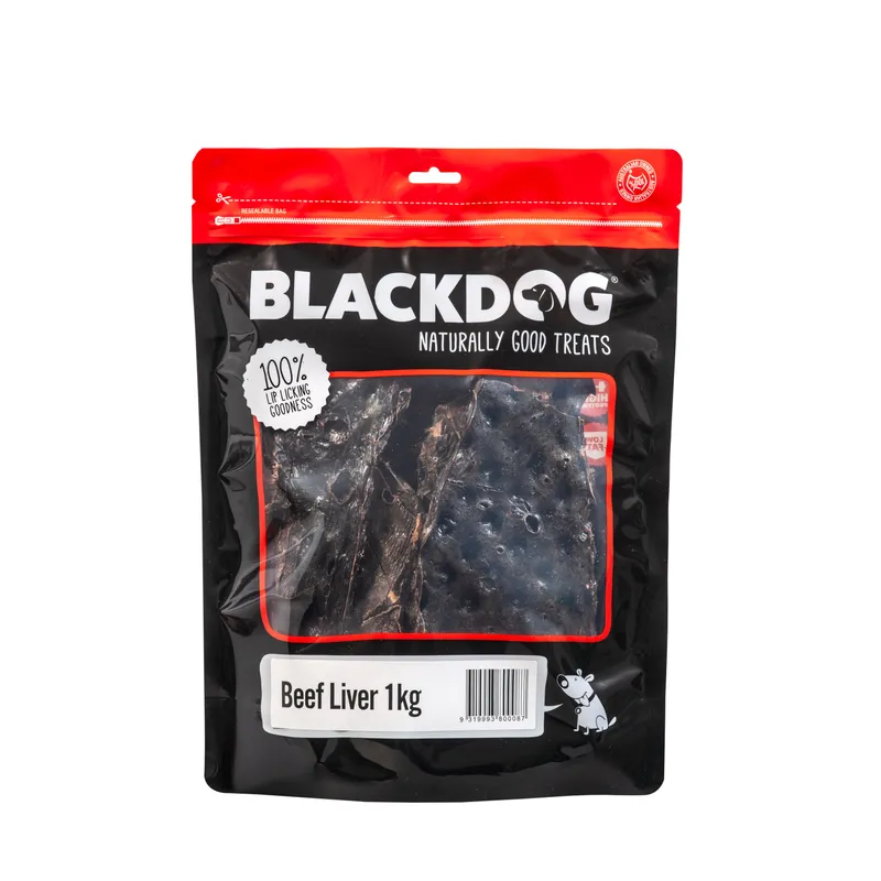 Black Dog Beef Liver 1Kg