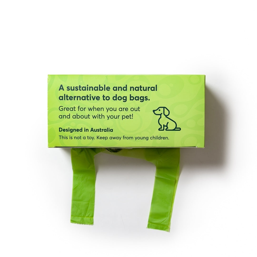 Council Parks and Gardens Biodegradable Home Compostable Dog Waste Bags - Box of 225 x 10 Rolls