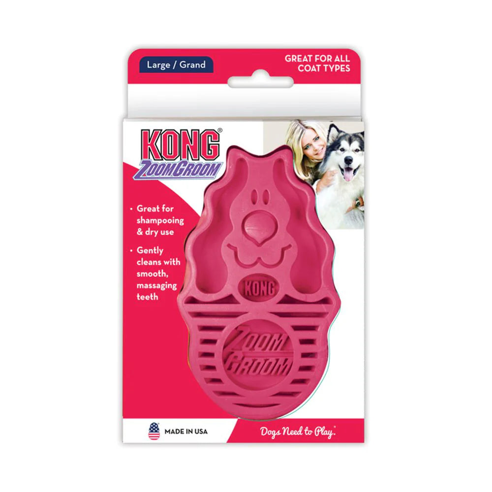 KONG ZoomGroom Boysenberry