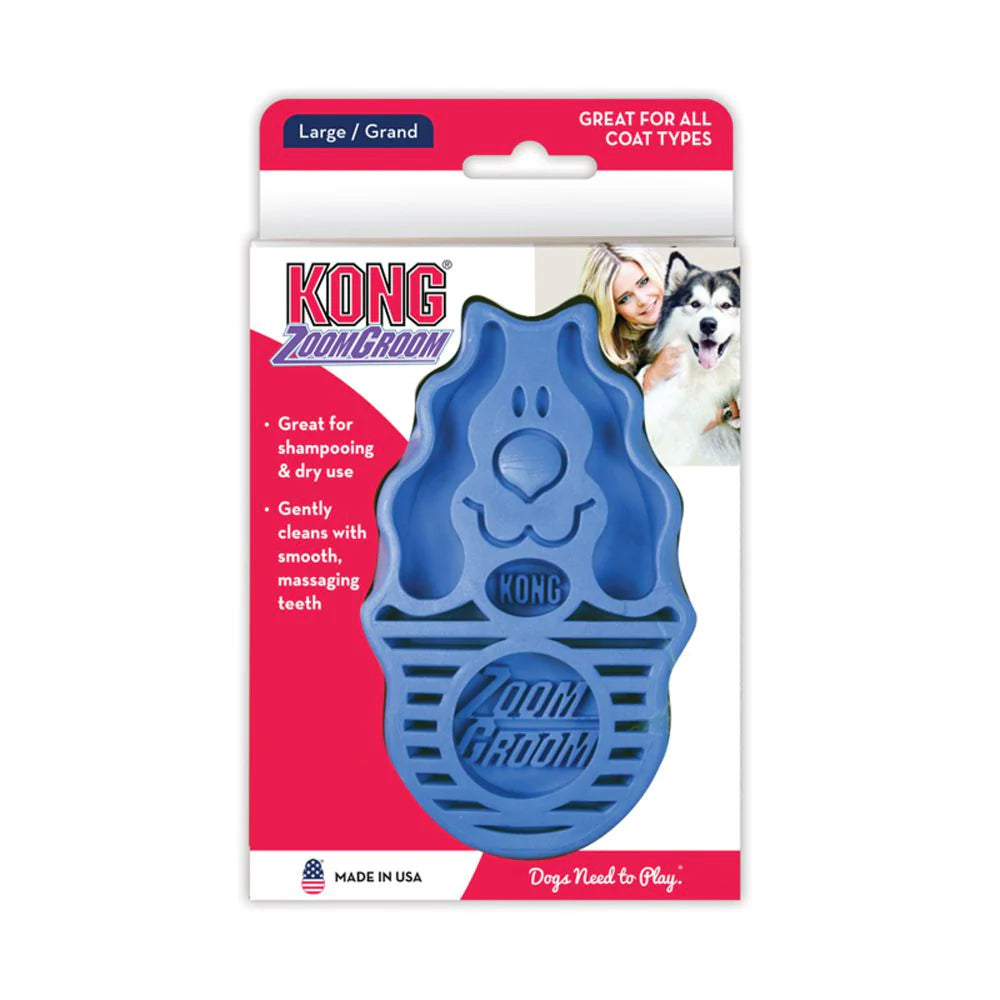 KONG ZoomGroom Boysenberry