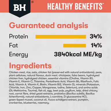 Black Hawk Cat Healthy Benefits Indoor Chicken 2Kg