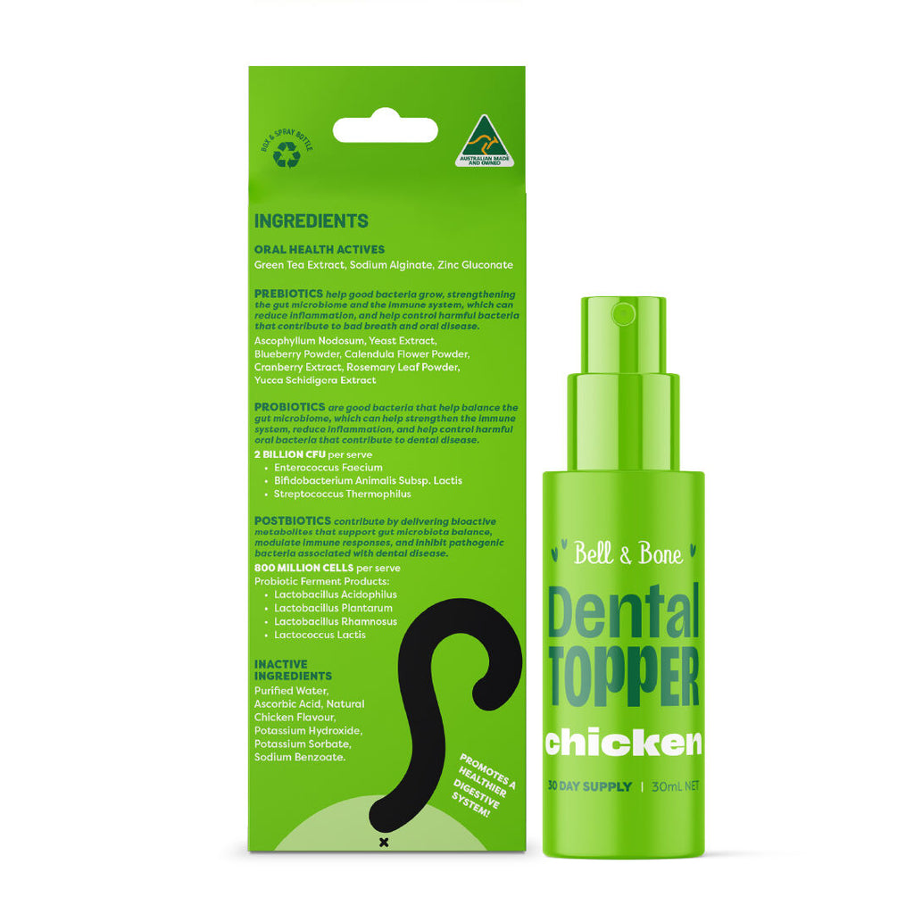 Bell & Bone Cat Dental Topper Chicken 30ml