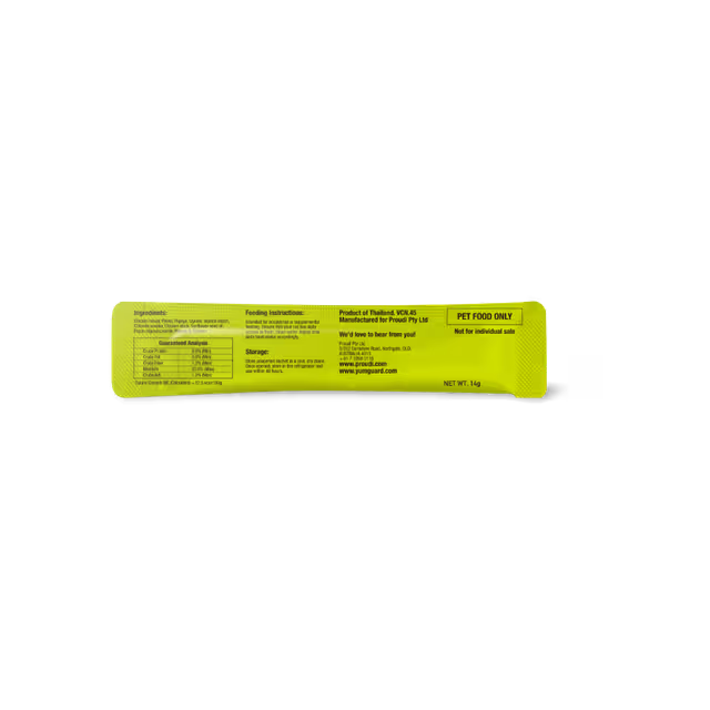 Yum Guard  Puree Star Chicken With Papaya Cat Treat 6 sticks x 14g